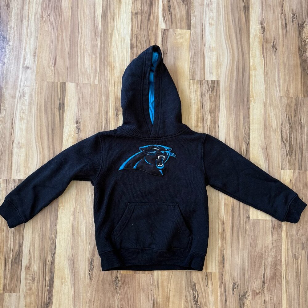 Carolina Panthers kid hoodie, size 5/6